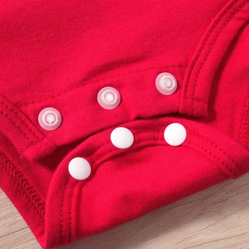 Vista 4 de Aalizzwell Traje de Navidad para bebés recién nacidos