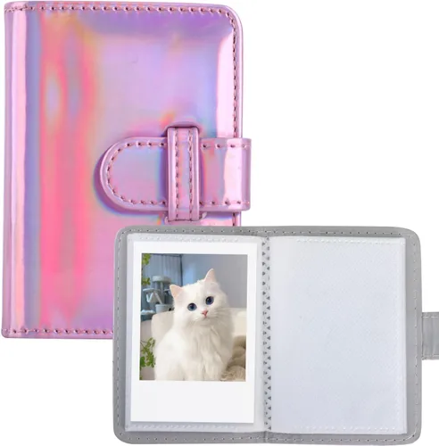 Vista 9 de Mini álbum de fotos de 28 bolsillos para mini película, foto de 2x3, tarjeta de fotos Kpop, álbumes cartera libro para Mini 12 11 40 7+ EVO 90 Alpaca