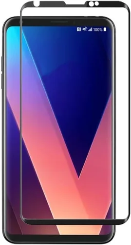Vista 3 de Protector de pantalla curvado 3D para LG V30, (2 piezas) ultra claro anti-Stracth Protector de pantalla de vidrio templado para LG V30 H931 US998