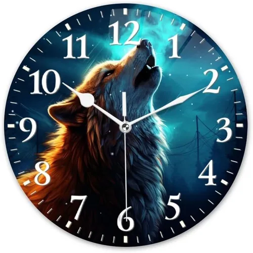 Vista 15 de Relojes de pared de cuarzo, silenciosos, funcionan con pilas, modernos relojes de pared decorativos para el hogar, dormitorio, flores de cerezo
