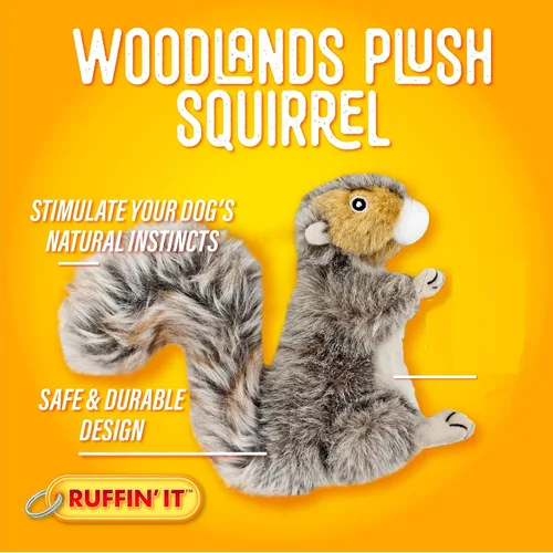 Vista 2 de RUFFIN' IT Reaowazo Woodlands - Juguete de peluche para perro, pequeño