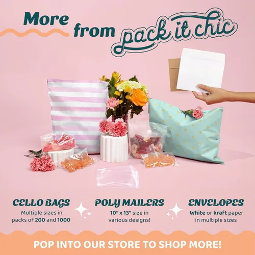 Vista 8 de Bolsa de celofán, 200 unidades (Manualidades y artesanía)