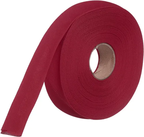 Vista 23 de MECCANIXITY Cinta al bies de doble pliegue de 1 pulgada, cinta al bies de poliéster continua a granel para coser, costura, acolchado, dobladillo