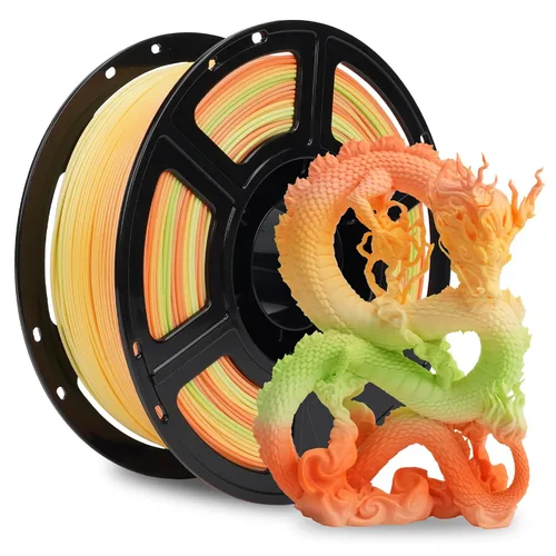 Vista 20 de FLASHFORGE High Speed Chameleon PLA Multicolor Púrpura Abisal, Impresión Rápida Máx 500 mm/s, Filamento PLA con Cambio de Color 1.75 mm, Cambia