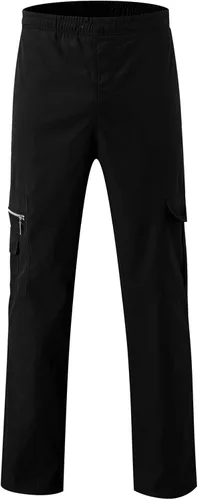 Vista 3 de EELHOE Men Cargo Pants Lightweight Regular Fit Ripstop Trousers Hiking Outdoor Work Bottom Pant with Multi Pocket