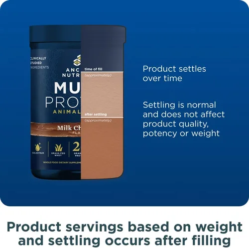 Vista 8 de Ancient Nutrition Polvo a base de animales multiproteínas, 0.86 onzas de proteína, suero alimentado con hierba, caldo de huesos, péptidos