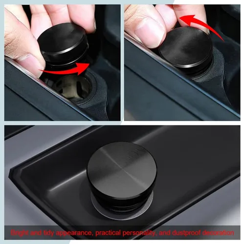 Vista 5 de Cubierta universal para enchufe de encendedor de cigarrillos, tapa de aluminio para encendedor de cigarrillos, cubierta de enchufe impermeable a