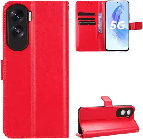Vista 20 de Funda para Honor X50i, funda de cuero con tapa para Honor X50i 5G CRT-AN00 Case Gold Oro
