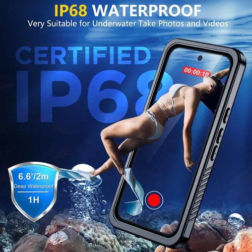 Vista 3 de SPIDERCASE para Google Pixel 10 Funda impermeable, [Protección contra caídas de grado militar de 12 pies] [Resistencia al agua IP68]