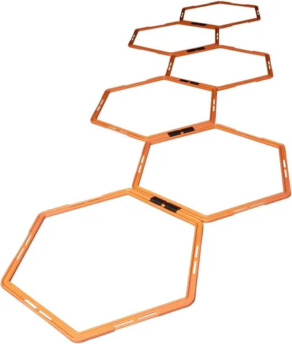 Vista 2 de Fitness First Anillos de agilidad, naranja