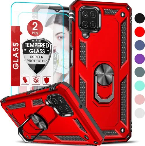 Vista 156 de LeYi Funda para Moto G Stylus 2022 4G (no compatible con 5G), funda para Moto G Stylus con 2 protectores de pantalla, funda protectora de grado Oro