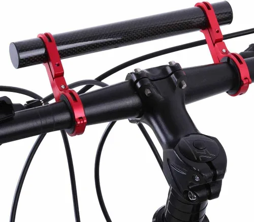 Vista 3 de Extensor de manillar de bicicleta Soporte de extensión de bicicleta Soporte de montaje de extensión de bicicleta 25.4mm31.0.315 in Soporte