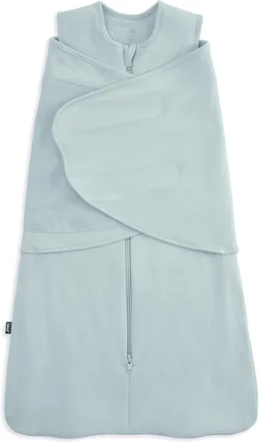 Vista 11 de HALO Saco de dormir súper suave, viscosa de bambú, 2 TOG, 0-3M, NB, Niebla Azul