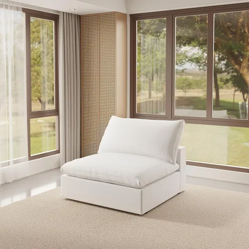 Vista 39 de Sofá modular modular con asiento profundo extra cómodo, sofás modernos negros para sala de estar, apartamento, oficina, espacio pequeño