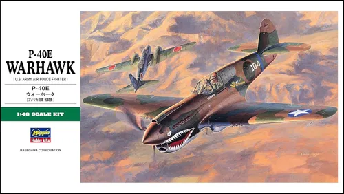 Vista 2 de Hasegawa 1/48 P-40E Warhawk