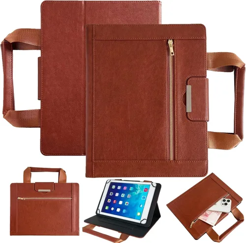 Vista 15 de Dteck Funda universal para tablet de 7.9 a 8.4 pulgadas, funda plegable de piel con tapa para Onn de 8 pulgadas, Samsung Galaxy Tab 8.0 pulgadas 8.4