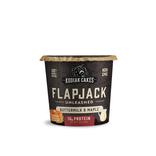 Vista 9 de Kodiak Cakes Pancake On The Go - Bocadillo alto en proteínas, chispas de chocolate y arce, 2.29 onzas