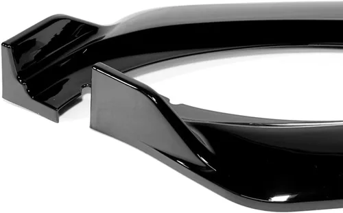Vista 2 de Q1-TECH, borde de parachoques delantero compatible con Ford Mustang Mach-E 2021 2022 2023, alerón de parachoques delantero, kit de divisor de cuerpo