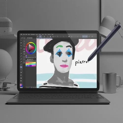 Vista 5 de Paquete de 2 Galaxy Tab S7 S Pen de repuesto para Samsung Galaxy Tab S7/Tab S7+ Touch Stylus Pen sin Bluetooth (negro místico)