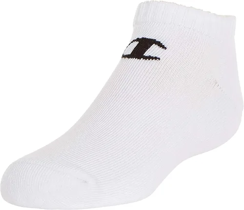 Vista 4 de Champion Kids' 6-Pack Low Socks with Color and Size Options