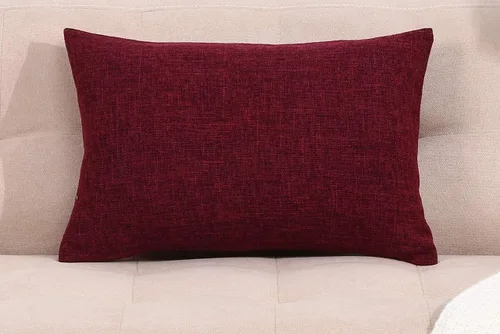Vista 16 de TangDepot Funda de cojín de lino sintético con forro pesado, funda de almohada, fundas de almohada decorativas, para interiores y exteriores, funda