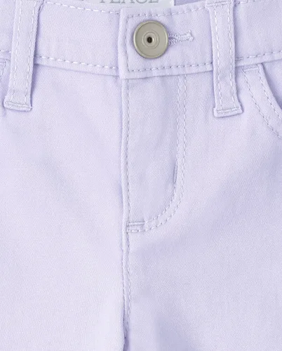 Vista 2 de The Children's Place Pantalones cortos de skimmer sólidos para niña