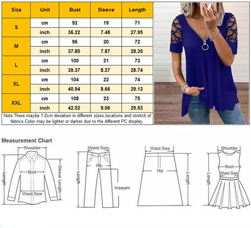 Vista 5 de Women's Top T Shirt Short Sleeve Casual Summer Outdoors Blouse Women Outer Wear Heart Print Tees & Blouses Tank Tunic Top