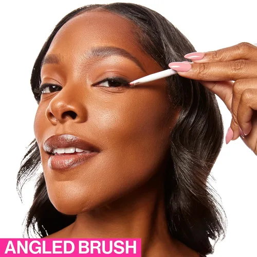 Vista 3 de wet n wild - Brocha angular para maquillaje de base, de precisión muy fina, con mango ergonómico para mezclar