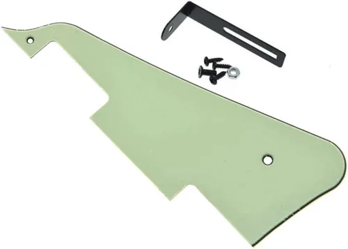 Vista 10 de Dopro Golpeador de guitarra LP con perla de abalone y soporte negro para Epi Les Paul
