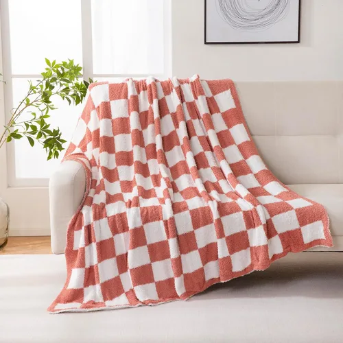 Vista 12 de YIRUIO Mantas y cobijas ultra suaves extra mullidas y cálidas, de felpa esponjosa y acogedora, de peso medio, ideales para regalos en cumpleaños