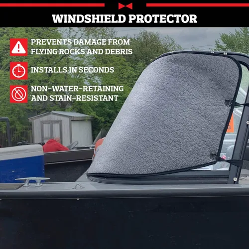 Vista 3 de RealTruck TruXedo Protector de Parabrisas de Barco TruXedo por TruXedo 1117432 Ajuste Universal