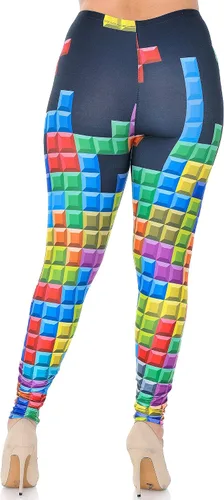 Vista 2 de World of Leggings - Leggings suaves y cremosos - Leggings y diseños premium para mujer de talla grande - de USA Fashion