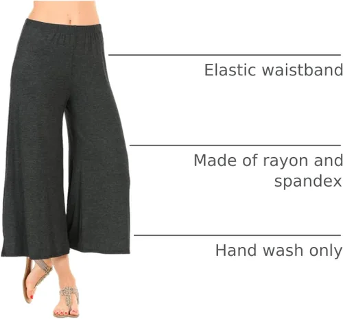 Vista 29 de Iconic Luxe – Falda-pantalón Jersey para cintura elástica para mujer
