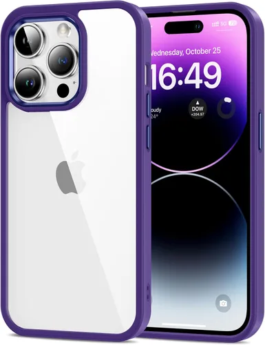Vista 274 de HOOMIL Funda para iPhone 7 Plus/iPhone 8 Plus de 5.5 Pulgadas, sin amarillamiento, protección contra caídas, cubierta trasera dura transparente
