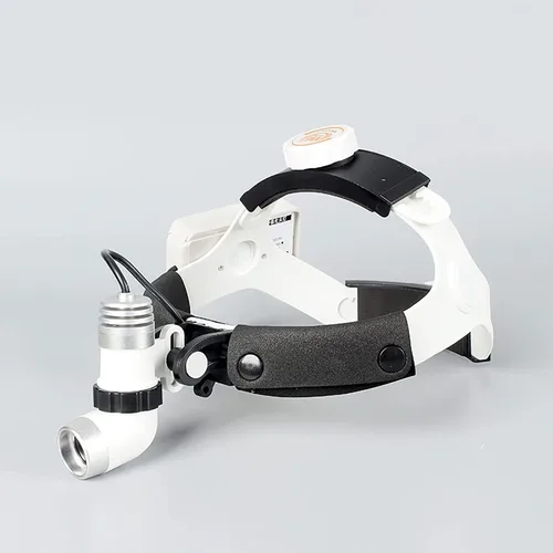 Vista 3 de YAOJIA Examen médico luz LED faro médico -6000 Lx portátil LED linterna dental quirúrgica para odontología/cirugía cosmética médica/ENT/Ortopedia