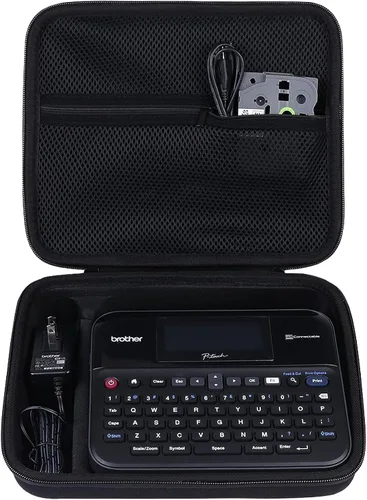 Vista 2 de khanka Estuche de almacenamiento para Brother P-Touch Label Maker PTD600