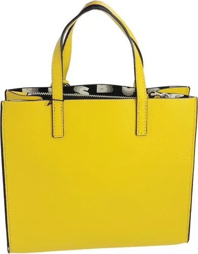Vista 3 de Marc Jacobs M0015685 Hot Spot Amarillo con herrajes plateados, asa superior pequeña para mujer, Amarillo