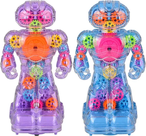 Vista 6 de Robot de engranajes iluminados de 8.5