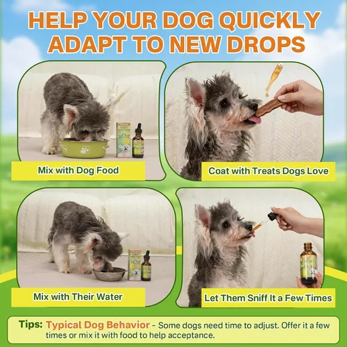 Vista 7 de puyrzoe Tratamiento natural de infección por levaduras para perros, picazón en las orejas, piel, patas y alivio de alergias, tratamiento de levadura