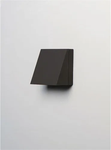 Vista 5 de Maxim Lighting Pathfinder - Lámpara de pared para exteriores con 1 luz, acabado de aluminio de bronce arquitectónico, lámpara de transición