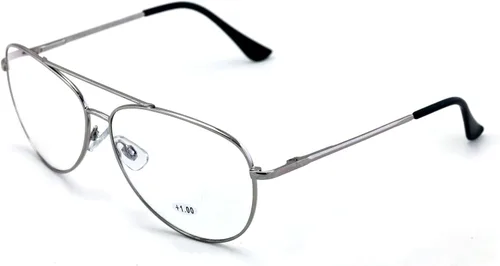Vista 7 de Gafas de lectura progresivas con lentes transparentes sin líneas, trifocales, con bisagra de resorte