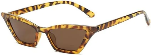 Vista 13 de gafas de sol Gafas cuadradas ojos de gato Gafas de sol de colores UV400 1-beige