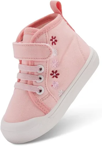 Vista 7 de BMCiTYBM Zapatos de lona para bebé para niños y niñas, zapatillas para caminar Negro (72-Black)