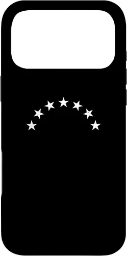 Vista 22 de Funda minimalista con bandera de Venezuela Siete Estrellas para iPhone 17