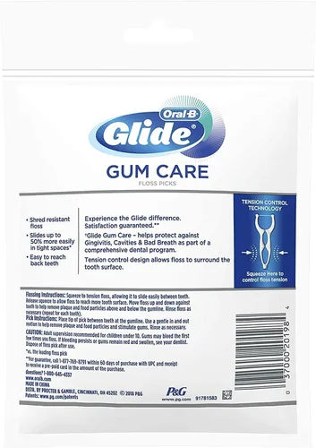 Vista 2 de Glide Pro-Health Advanced Floss Picks 30 Ea (paquete de 11)
