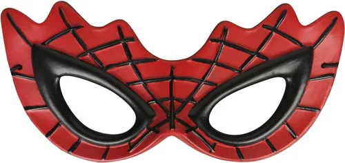 Vista 8 de HOTTERCOS Máscara de ojos de araña negra de Halloween, máscaras de mascarada, accesorios de disfraz para fiesta de cosplay