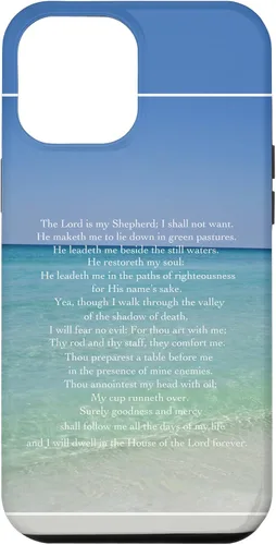 Vista 26 de Psalm 23 Beautiful Christian Beach - Funda para iPhone 17