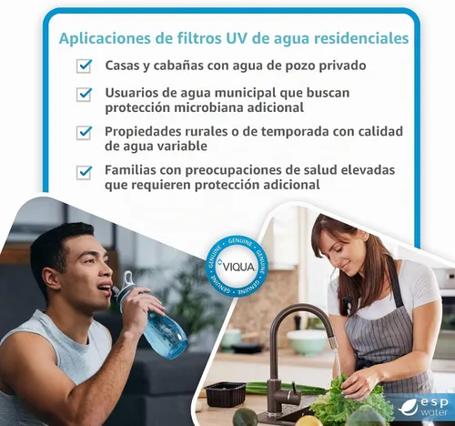 Vista 6 de Viqua Lámpara UV de repuesto S200RL-HO para sistema VH200