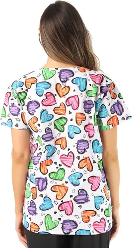 Vista 3 de Just Love - Camisas festivas para mujer