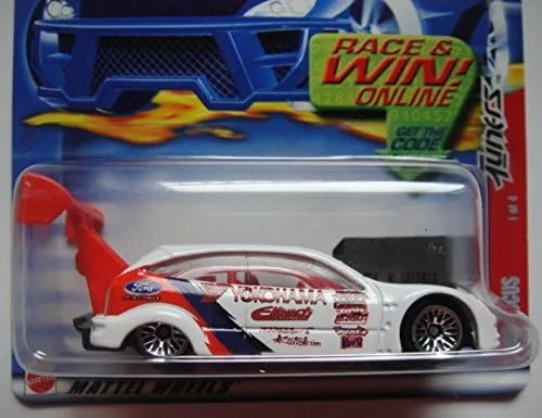 Vista 2 de Hot Wheels Tuners - Tarjeta de carreras y vino para Ford Focus #63